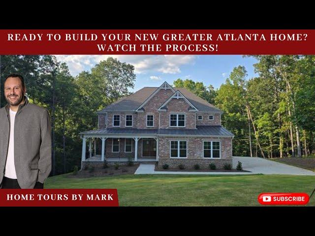 Want To Build A New Greater Atlanta Home? Construction Update And Walk-Through!