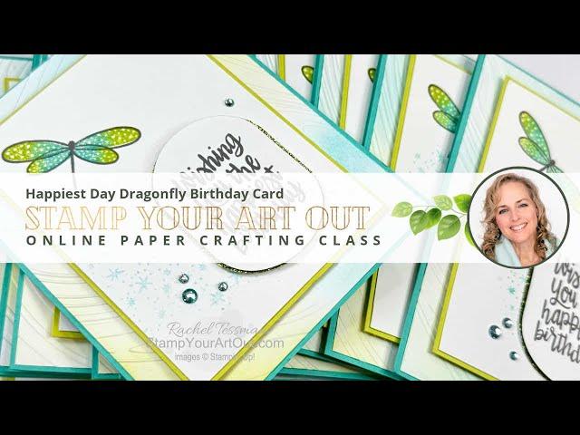 Happiest Day Dragonfly Birthday Card