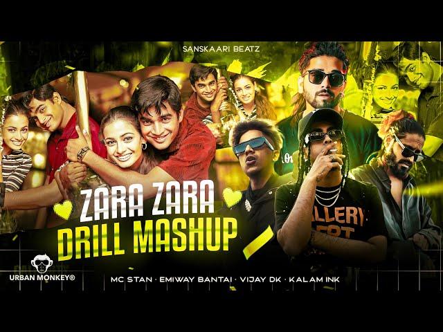 ZARA ZARA MASHUP PT. 2 - MC STΔN, EMIWAY BANTAI, VIJAY DK, KALAM INK | SANSKAARI BEATZ