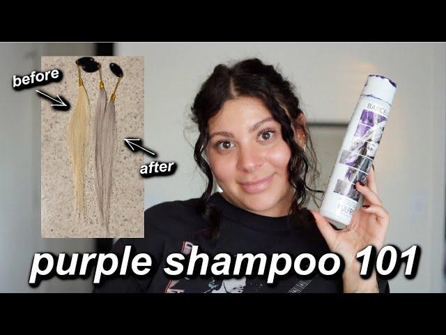 PURPLE SHAMPOO 101 | HOW TO USE IT THE RIGHT WAY, HOW IT WORKS & MORE