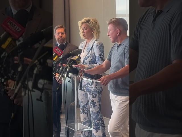 "I’m not done" | Savannah Chrisley Press Conference (Julie & Todd Chrisley Pardon / Prison Release)