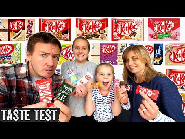 Japanese Kit Kat Taste Test