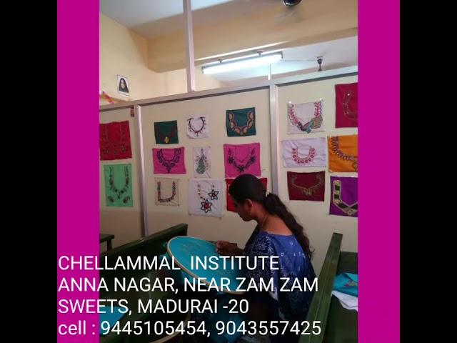 AARI EMBROIDERY COURSE BEST COACHING CHELLAMMAL INSTITUTE MADURAI-9445105454