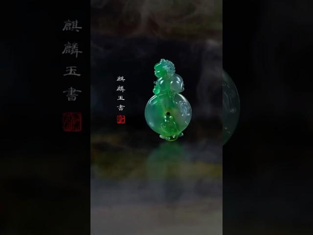 祥瑞麒麟平安扣象征财富和长寿#翡翠 #jadeite #jade #painting #art #熱門 #tattoo #diy #resin #shorts #jewelry #homedecor