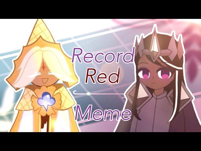 Record Red meme ||PureCacao|| Cookie run kingdom || collab with @Kyxnika