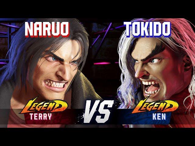 SF6 ▰ NARUO (Terry) vs TOKIDO (Ken) ▰ High Level Gameplay