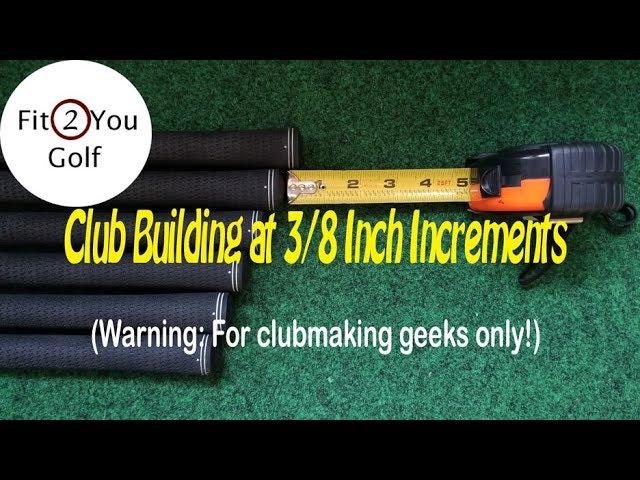 Club Building at 3/8 Inch Increments