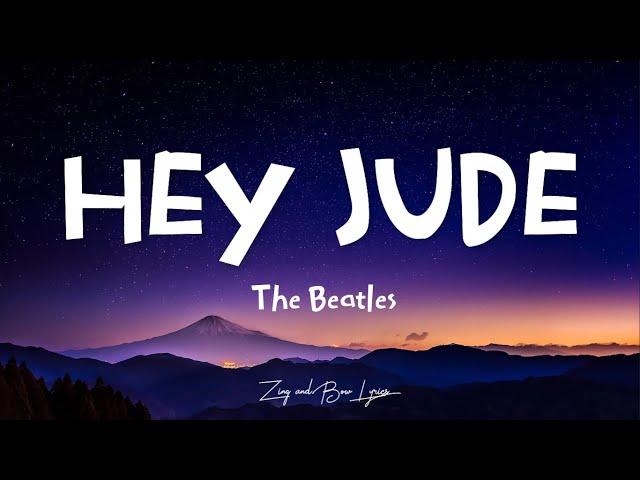 The Beatles- Hey Jude (lyrics)