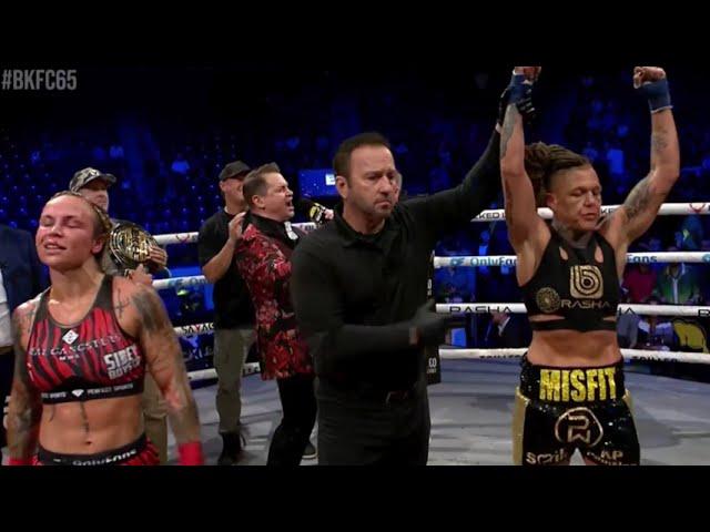 BKFC 65: Christine Ferea versus Jade Masson-Wong Full Fight Video Breakdown