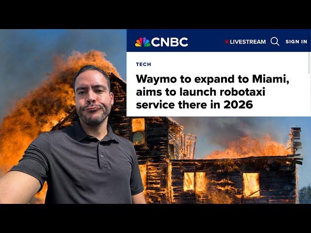 Waymo Replacing Miami Drivers With Robots In 2026