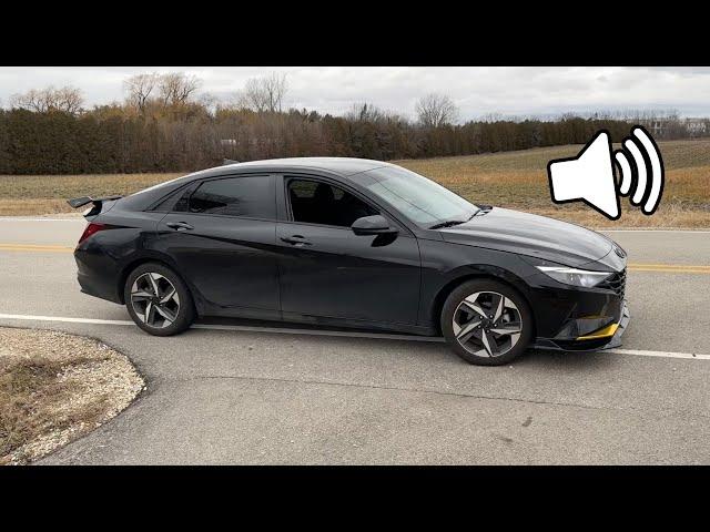 2023 Hyundai Elantra Exhaust Mod | 2021+ Hyundai Elantra Exhaust