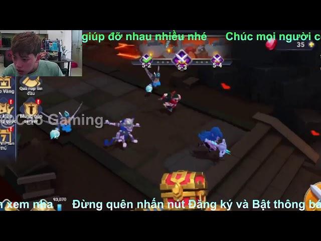 Cao Gaming - Đánh Quái  Mừng ngày kỷ niệm Cây xanh um tùm