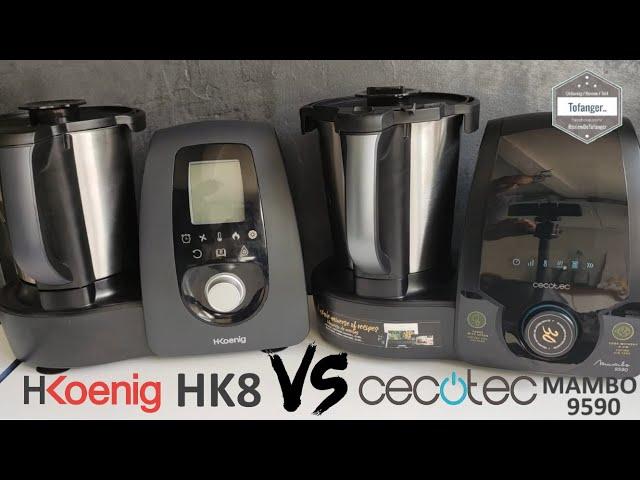 HKoenig HK8 VS CECOTEC Mambo 9590 - Which do you prefer? Comparison of two food processors