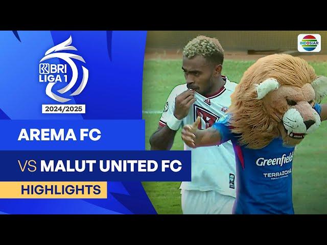 Arema FC VS Malut United FC - Highlights | BRI Liga 1 2024/25