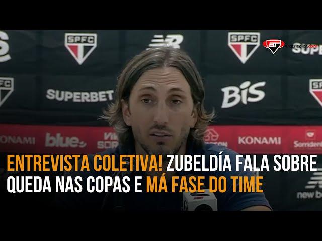 “Sem MISTÉRIO, temos que…” Zubeldía avalia sua PARCELA DE CULPA em desempenho negativo do time