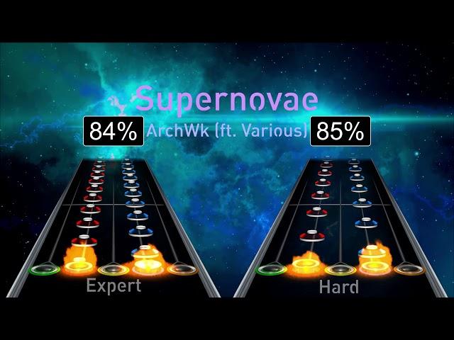 ArchWk (ft. Various) - Supernovae | 15 Minute Clone Hero Megacollab [CTP7]