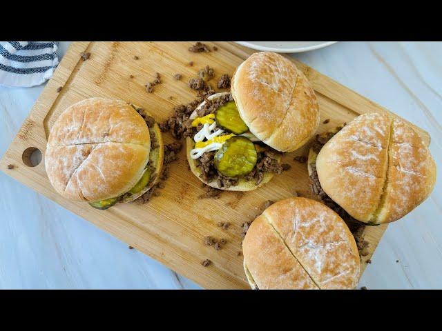 Maid-Rite Inspired Ground Beef Sandwich Recipe