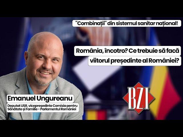 Emanuel Ungureanu, interesante și scandaloase probleme din sănătate, politică și societate