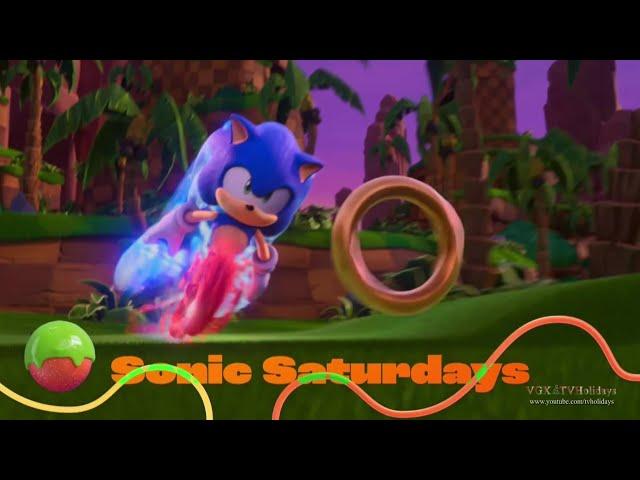 Nickelodeon US Sonic Saturdays Advert 2024  New Sonic Prime