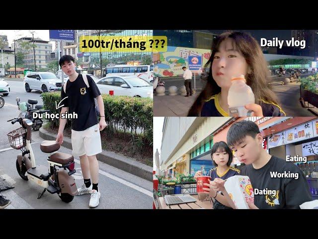 [Daily Vlog] Cách mình tự chi trả cho cuộc sống ở Trung Quốc? ｜Du Học Trung Quốc