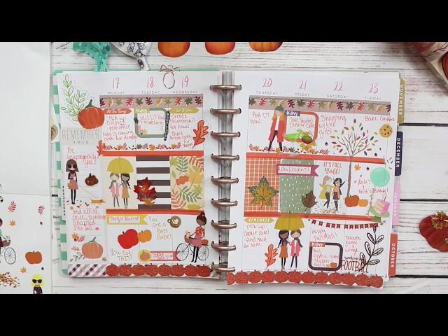Plan With ME! FALL Planner Girl