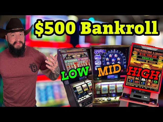 $500 Bankroll demonstrating Slot Volatility  LIVE PLAY! ⭐️ How to Pick a Slot Machine