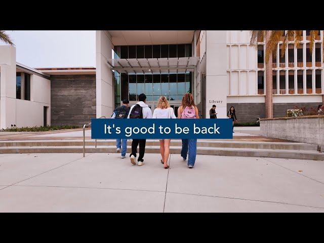 UCSB 2024/25 - It's good to be back