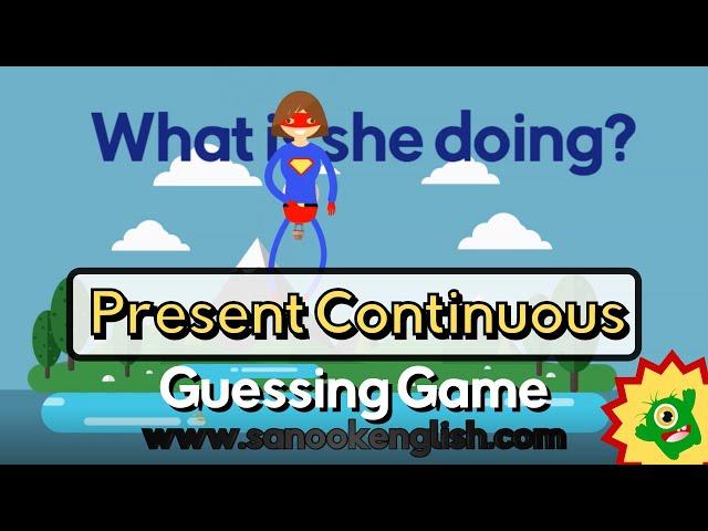 Present Continuous Tense for Kids