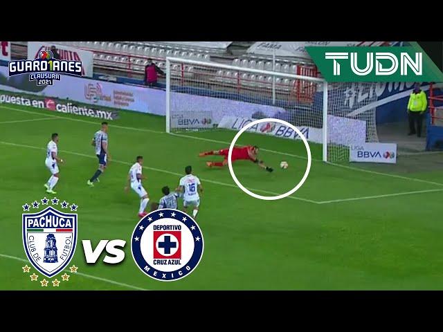 ¡Atajadón! Corona salva al Azul | Pachuca 0-0 Cruz Azul | Torneo Guard1anes 2021 Liga MX J3 | TUDN