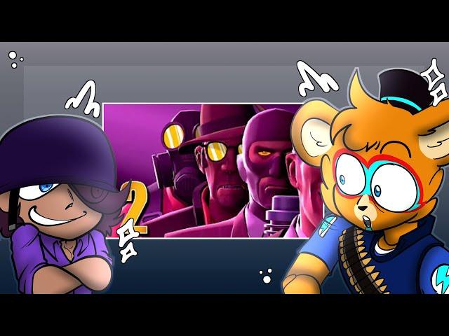 Michael Afton REACT TO | FNAF vs TF2 - Episode 2 [SFM]