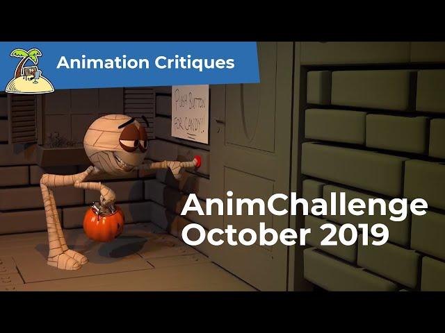 Animation Critiques - AnimChallenge October 2019