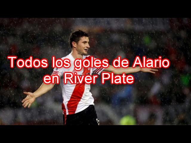 Todos los goles de Lucas Alario en River