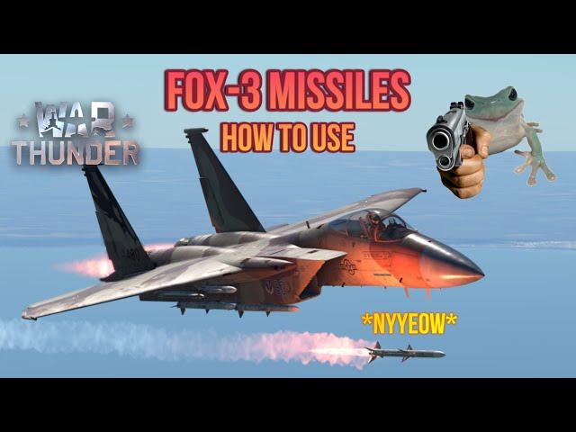 HOW TO USE FOX-3! - War Thunder Guides With Gunfrog