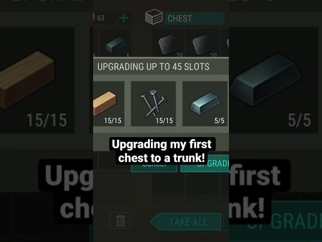 Upgrading my first chest to a trunk! #ldoe #f2p #gaming