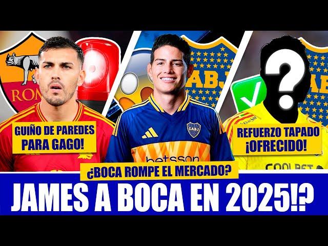  3 REFUERZOS OFRECIDOS a BOCA para el 2025! ► El GUIÑO de PAREDES a BOCA y GAGO! ► Vuelta SORPRESA!