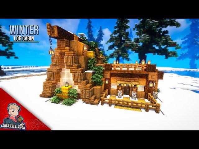 Minecraft: Log Cabin! | TUTORIAL