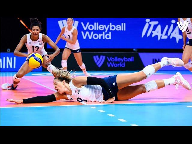 Legendary Saves of 2021! ️ Women's Volleyball Edition