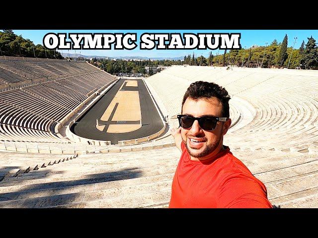 WORLD'S Oldest Olympic Stadium| The Panathenaic Stadium Athens, Greece