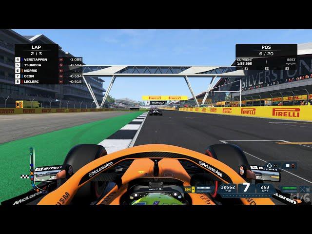 F1 2021 - Silverstone Circuit (British Grand Prix) - Gameplay (PS5 UHD) [4K60FPS]