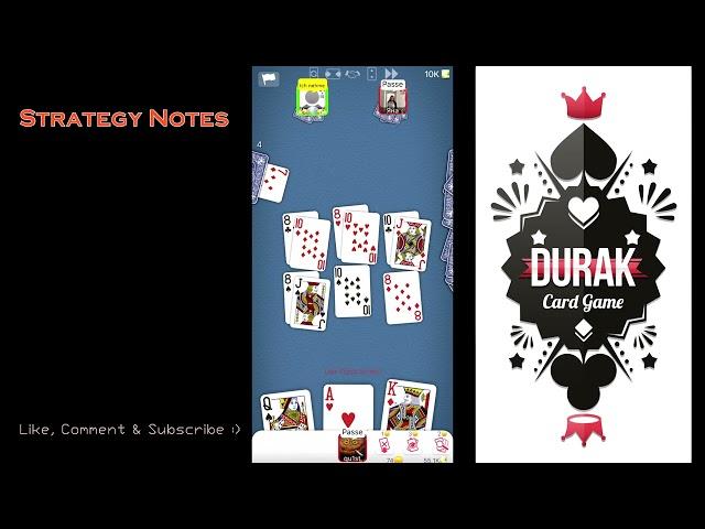 Durak Strategy #24 - Draw sucks