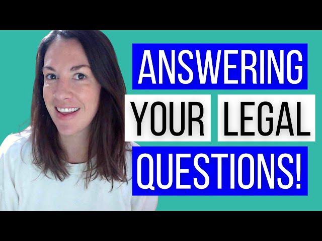 Copyrights, Trademarks, Do I Need an LLC? Answering Your Legal Questions
