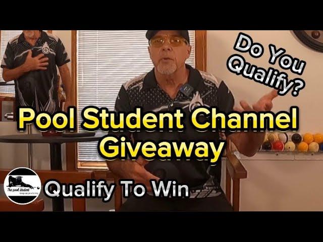 Pool shirt giveaway announcement