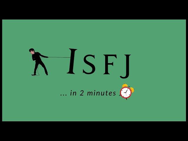 How To Spot an ISFJ in 2 Minutes...