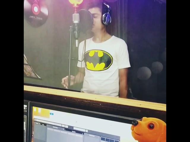 Soumya Recording Time In SSP - Samir Studio Production (New Artist Promotion)