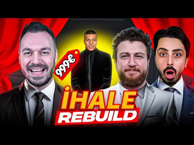 İHALE ÜÇLÜ REBUILD // EN ÇOK YAZAN  OYUNCUYU ALIR // FC 24 ÜÇLÜ REBUILD