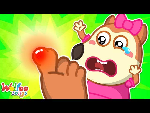 Baby Got a Boo Boo  The Biting Monster Song  Kids Songs  Wolfoo Nursery Rhymes