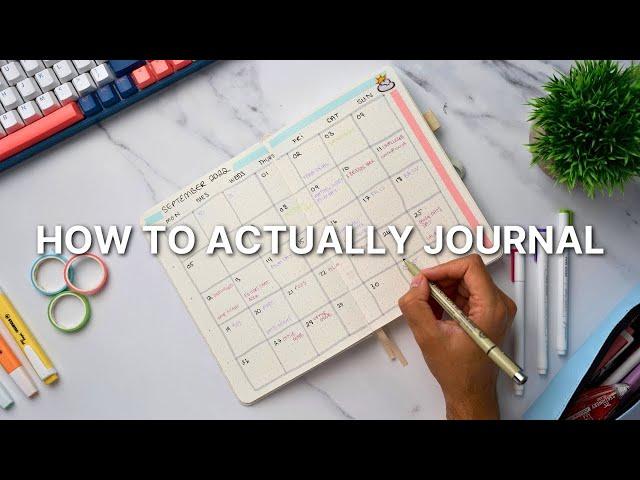 Change Your Life by Journalling in 2025