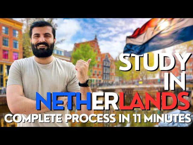 Study in the Netherlands | High Visa Ratio | Full Process Explained Step By Step | Europe