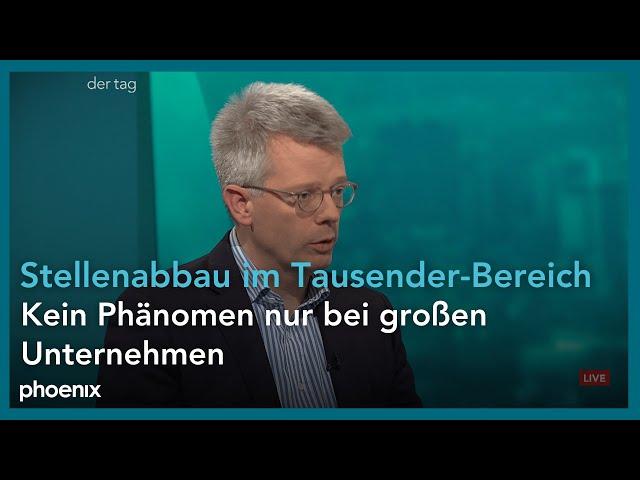 Institut der deutschen Wirtschaft Prof. Bardt zum Stellenabbau bei Thyssen-Krupp