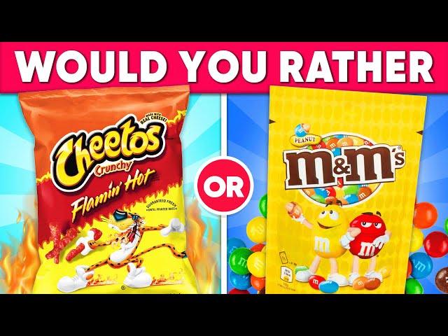 Pick One Kick One Sweet Vs Savory Food Edition  Daily Quiz